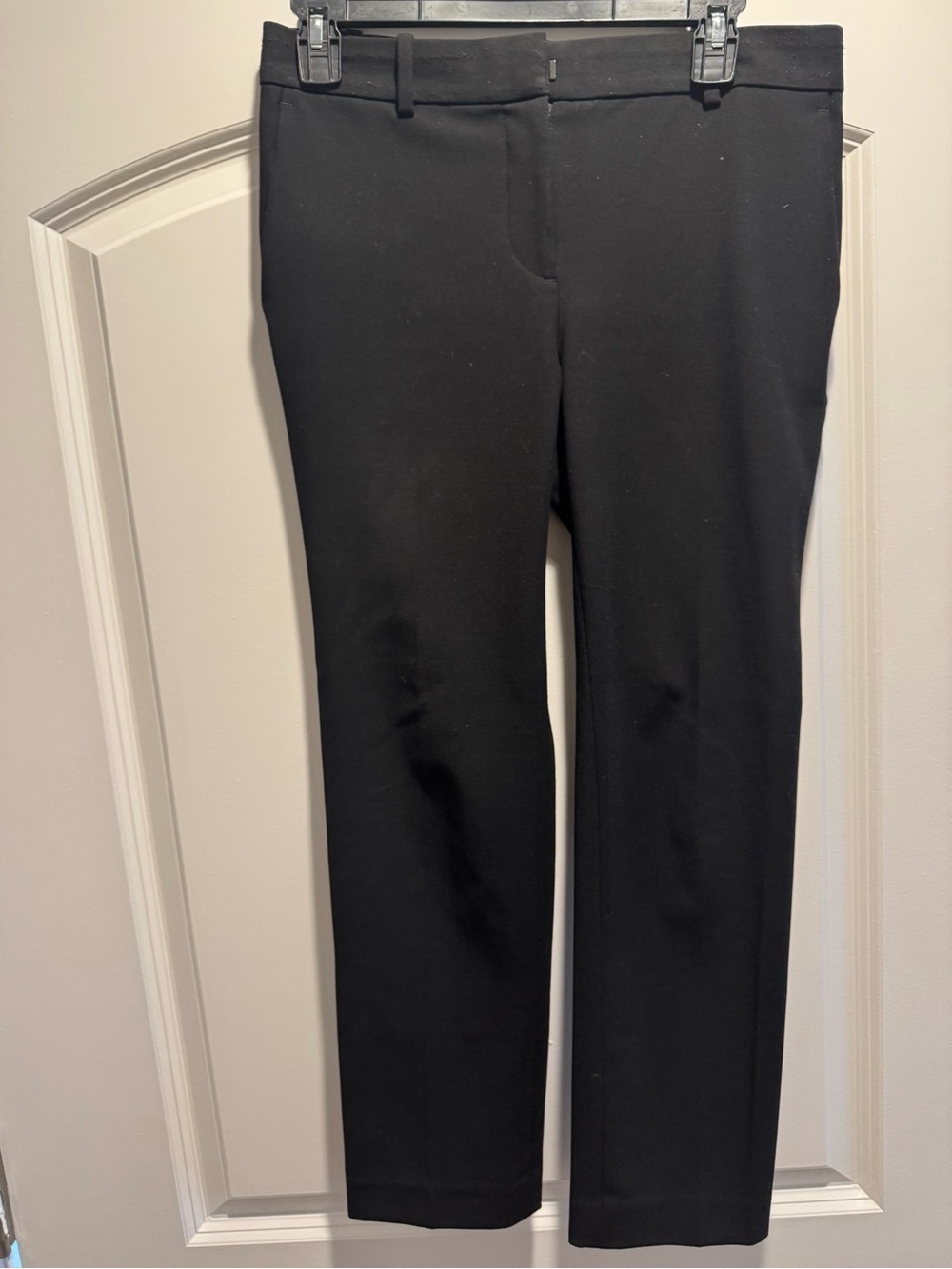 Ann Taylor Straigh Leg Trousers Black 2P GUC